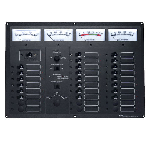 Boat control panel - ES-4 - NewMar - electrical circuit