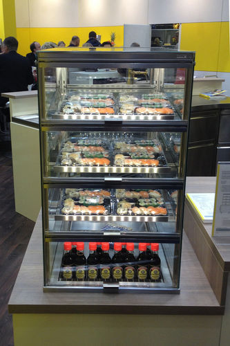 Ship refrigerated display case - Sushi Tower - AKE Ausseer Kälte und Edelstahltechnik GmbH