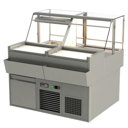 Ship refrigerated display case - SNACKY WK Bistro - AKE Ausseer Kälte und Edelstahltechnik GmbH