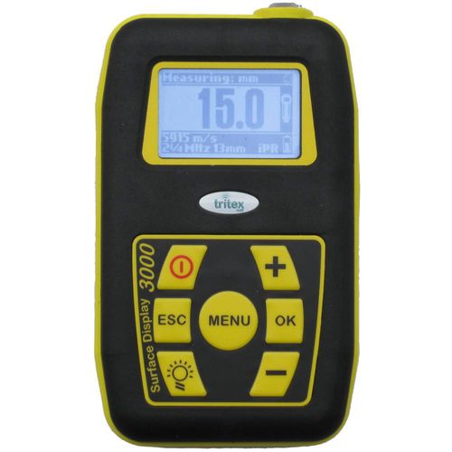 Subsea thickness gauge - MG3100 - Tritex NDT - for metals