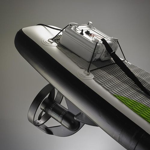 Stand-up paddle board motor - ELECTRAFIN® - CURRENT DRIVES INC. - propulsion / electric / submersible