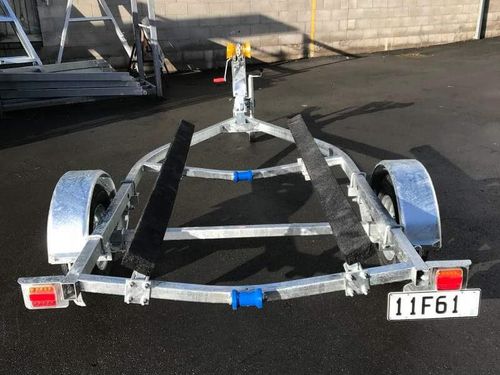 Road trailer - AX470P - Aakron Xpress Ltd - for boat / bunk