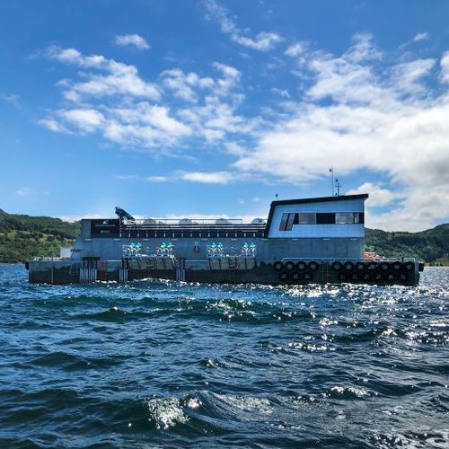 Barge special vessel - Nova Concrete 600 - scaleaq - feeder ship