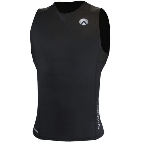 Sleeveless neoprene top - COMPRESSION R-SERIES - Sharkskin