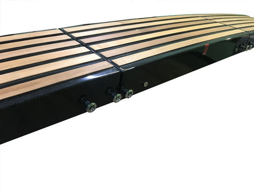 Yacht gangway - D1.2-800.01 - CARBON EQUIPMENT ltd - folding / manual / carbon