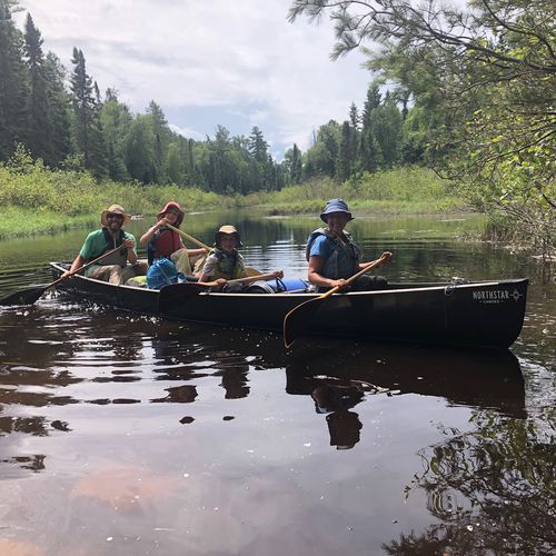 Touring canoe - NORTHWIND 18 - Northstar Canoes - 3-person / carbon ...