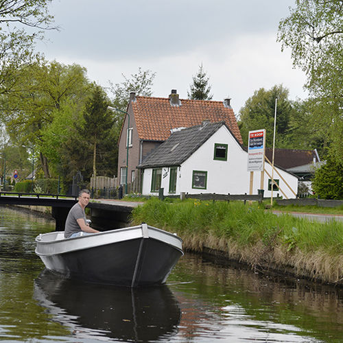 Outboard small boat - Amstelvet 5.00 - Alufleet B.V. - open / aluminum
