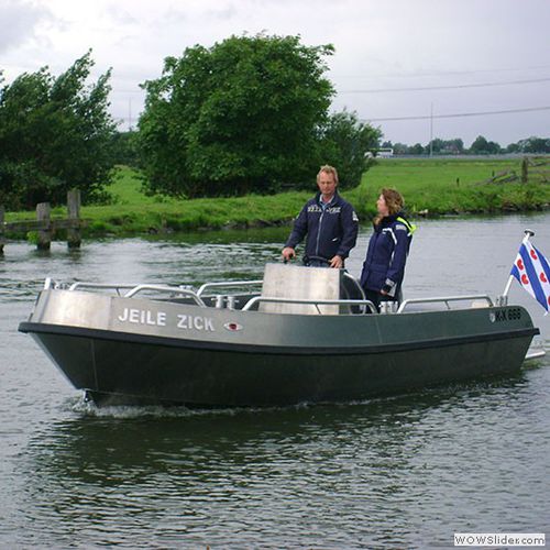 Inboard center console boat - 666 - Alufleet B.V. - diesel / aluminum / 8-person max.