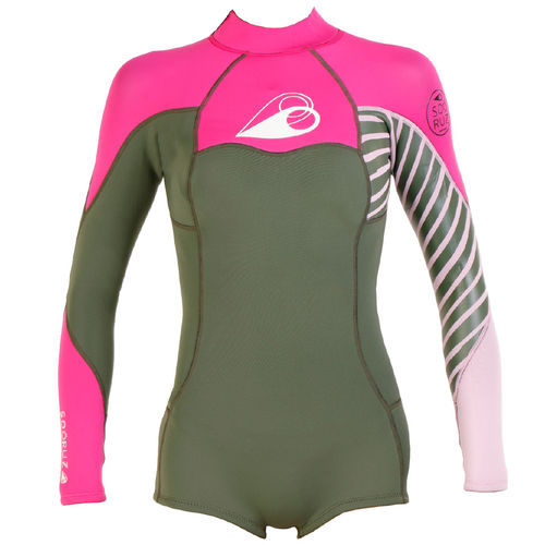 Surf wetsuit DIVINE Ls Backzip Series SOÖRUZ SURFWEAR COMPANY full / longsleeve / shorty