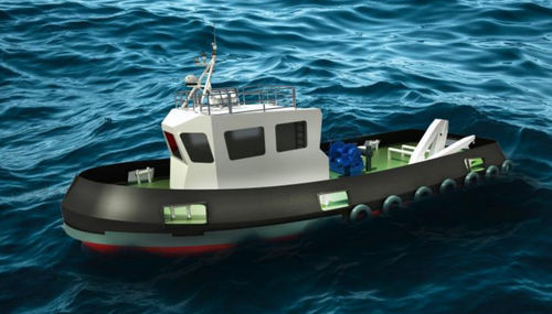 Professional tugboat - 19m - marinnor - inboard / diesel