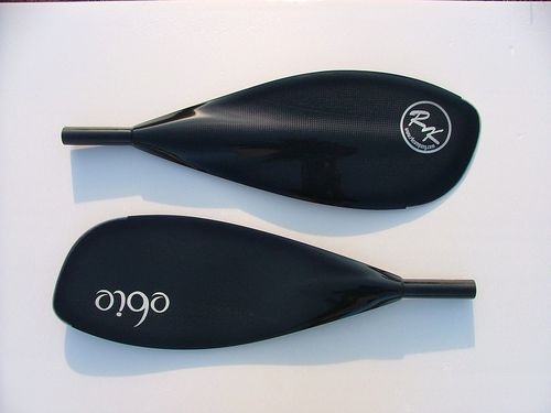 Kayak paddle - Ebie - RK Company - Karel Rašner - slalom / asymmetrical / double