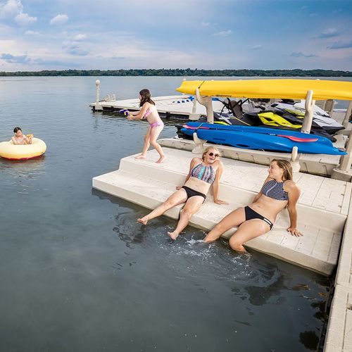 Swim platform - 301096 - Wave Armor - floating / for marinas / for recreation centers