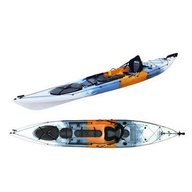 Sit-on-top kayak - MALBEC 14 - ALPINE SRL - fishing / adult / solo