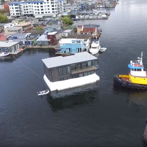 Floating house - Warmington - International Marine Floatation Systems, Inc. (IMFS)