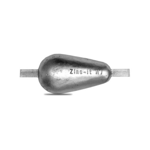 Boat sacrificial anode N7 Zincit for ships / zinc