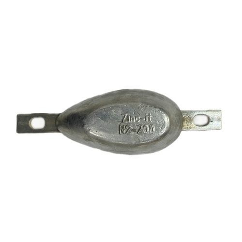 Boat sacrificial anode - N2-200 - ZINC-IT - for ships / zinc