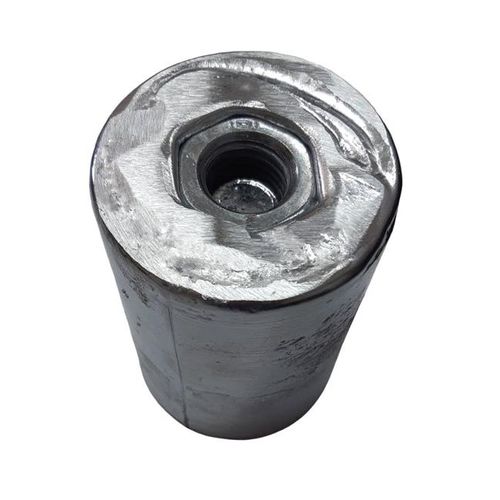Boat sacrificial anode NP4 Zincit for ships / zinc