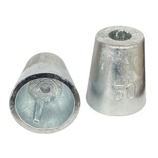 Boat sacrificial anode - NHR 50 - ZINC-IT - zinc