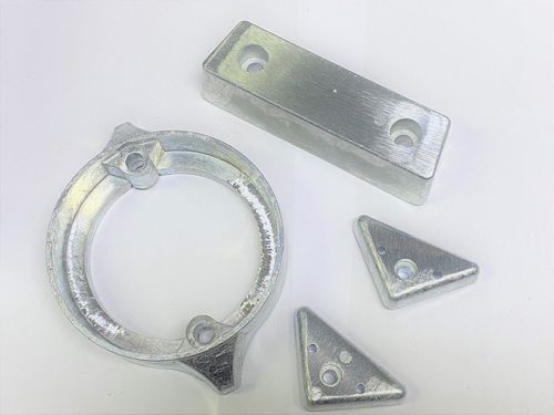 Boat sacrificial anode - NVP - KIT 290 DP-C - ZINC-IT - zinc / for motors