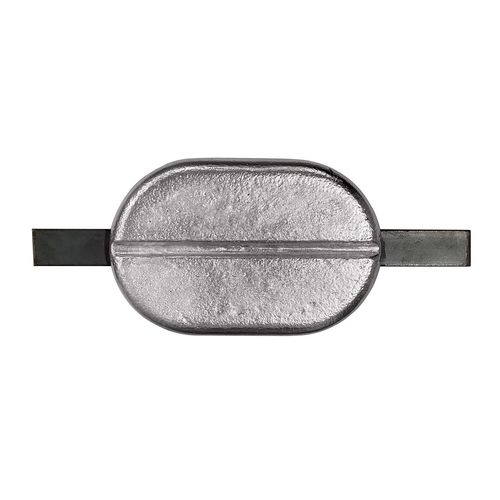 Aluminum sacrificial anode - NAL 2,6 - ZINC-IT