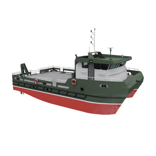 Utility boat - IZ 1550 STL - Izmir Shipyard - multi-purpose fishing boat / service boat / aquaculture boat