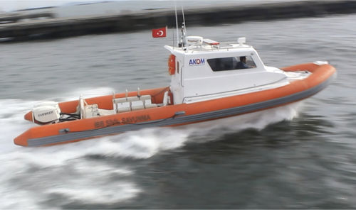Pilot boat - IZ 970 - Izmir Shipyard - outboard / GRP / RHIB