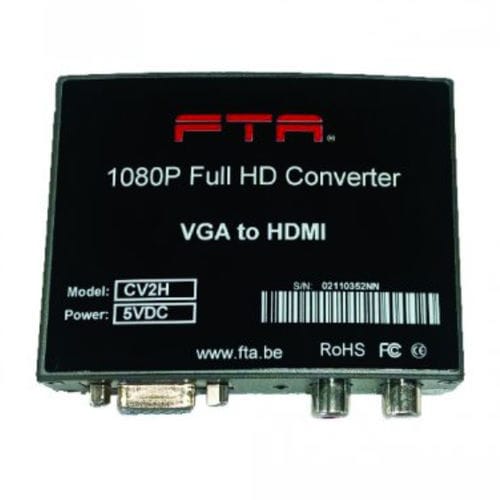Video media converter - CV2H - FTA B.V. - DC / HDMI / digital