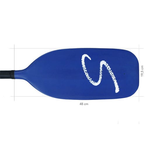 Kayak paddle - Schlegel split version - Kutech-Schlegel - white-water / symmetrical / double