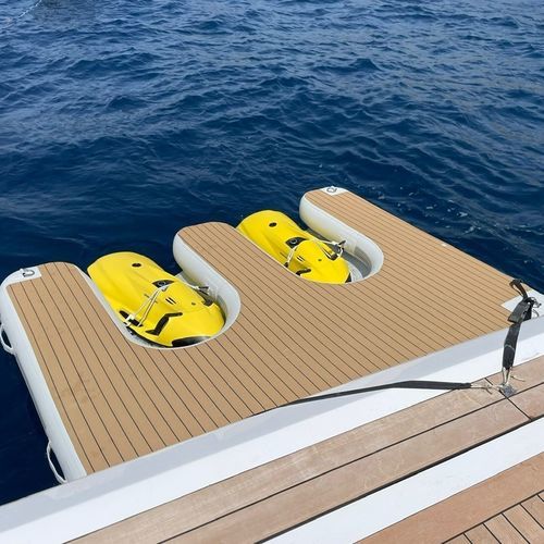 Floating platform - double - SEARAFT - for yachts