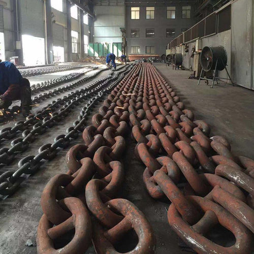 Ship chain - Grade 3 - Wuhan Jiangnan Anchor Chain CO,.LTD - for boat / anchor / stud link