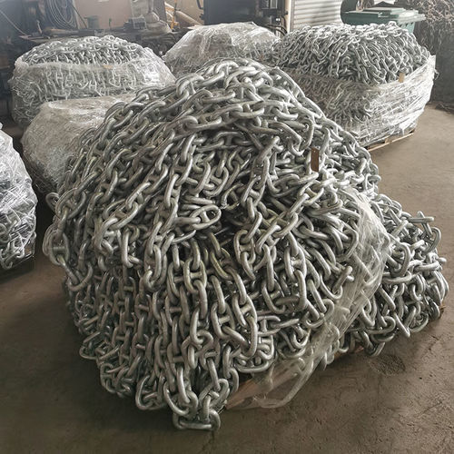 Work boat chain - Wuhan Jiangnan Anchor Chain CO,.LTD - for merchant ships / for yacht / for ships