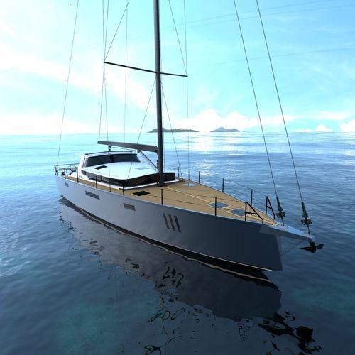 Cruising sailing yacht - 50 HURLANTS - META YACHTS - expedition / 3-cabin / 2-cabin