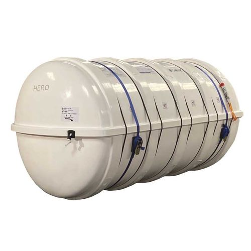 Ship liferaft - 140275 - HERO LIFESAVING EQUIPMENT - coastal / 6-person / 10-person