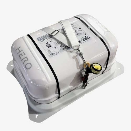 Boat liferaft - V-PRO - HERO LIFESAVING EQUIPMENT - coastal / 6-person / inflatable