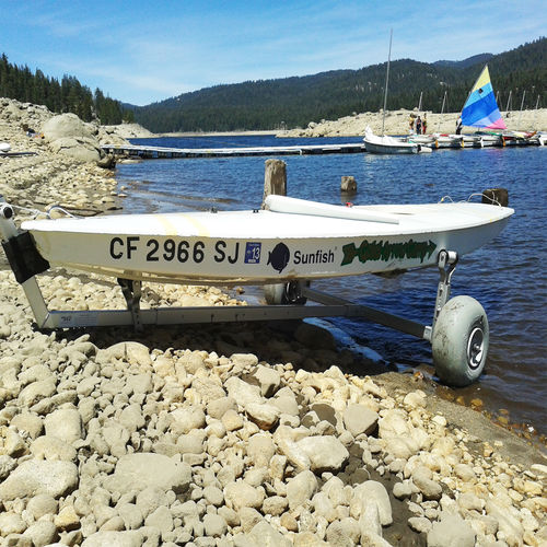 Launching trolley - 42  - wheeleez - for canoes and kayaks / for boats