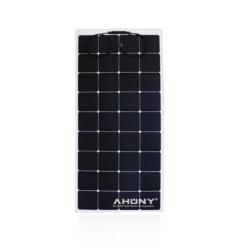 Semi-flexible solar panel - eGo S 135w - SHENZHEN AHONY POWER CO.,LTD - monocrystalline silicon / 36 cells / for boat