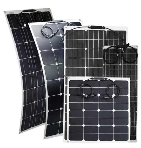 Semi-flexible solar panel - eGoS 20w - SHENZHEN AHONY POWER CO.,LTD - monocrystalline silicon / 32 cells / for boat