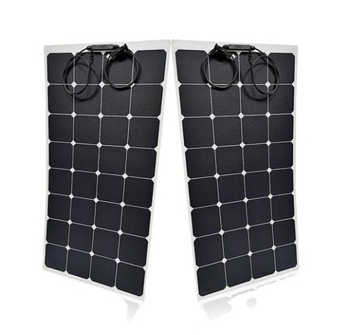 Semi-flexible solar panel - 115W - SHENZHEN AHONY POWER CO.,LTD - monocrystalline silicon / 32 cells / for boat