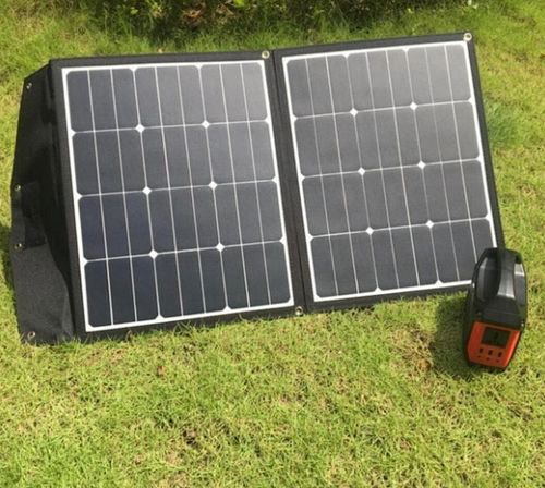 Folding solar panel - eMpower 6080220 - SHENZHEN AHONY POWER CO.,LTD - monocrystalline silicon / portable