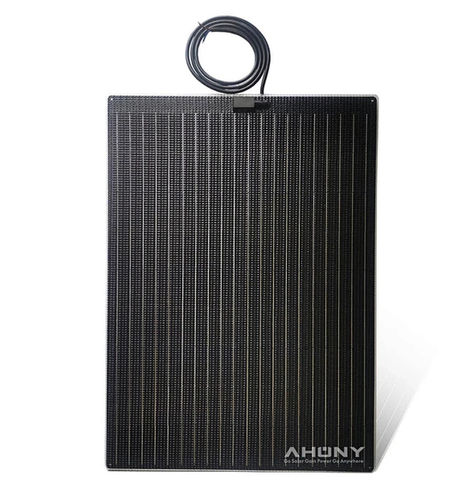 Rigid solar panel - eMarvel M130w - SHENZHEN AHONY POWER CO.,LTD - monocrystalline silicon / 36 cells / for boat