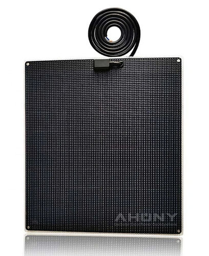Rigid solar panel - eMarvel S80w - SHENZHEN AHONY POWER CO.,LTD - monocrystalline silicon / 72 cells / for boat