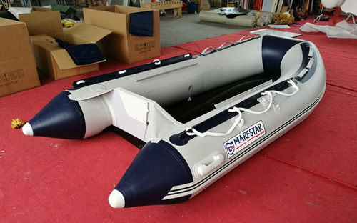 Outboard inflatable boat - SK-390 - qingdao sk marine & equipments - foldable / open / 6-person max.