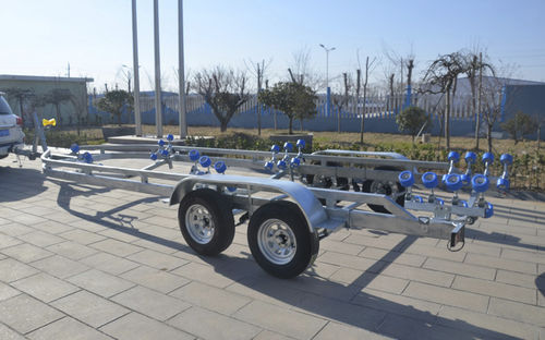 Road trailer - 9.6m - qingdao sk marine & equipments - for heavy-duty handling / for boat