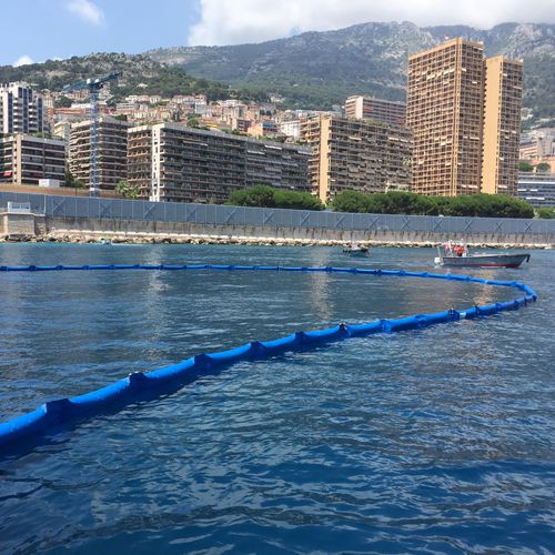 Pollution control boom - BCM250 - Pollustock - floating / hanging / for harbor
