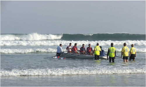 Recreational rowing boat - Y 32  - Rowing Sport  boats - touring / quadruple scull / with coxswain