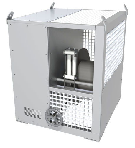Ship winch - DEOcean - DECK Marine Systems OÜ - oceanographic research / electric drive / single-drum