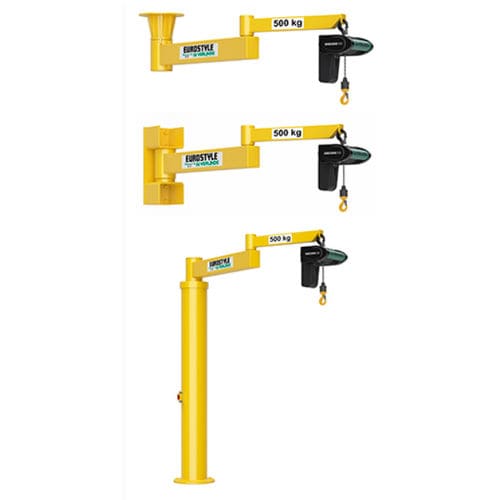 Shipyard crane EUROSTYLE Verlinde articulated / boom / jib crane