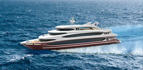 Cruising passenger ship - 60 - JIANGLONG SHIPBUILDING CO., LTD. - fiberglass / steel