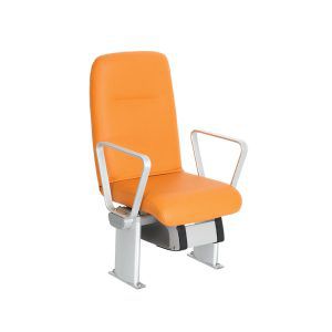 Passenger ship seat - MOLAT - MK Seats GmbH - with armrests / high-back / 1-person