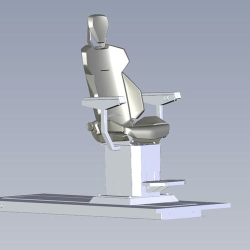 Helm seat - Scorpius XXL VDE - MK Seats GmbH - for yacht / with armrests / adjustable